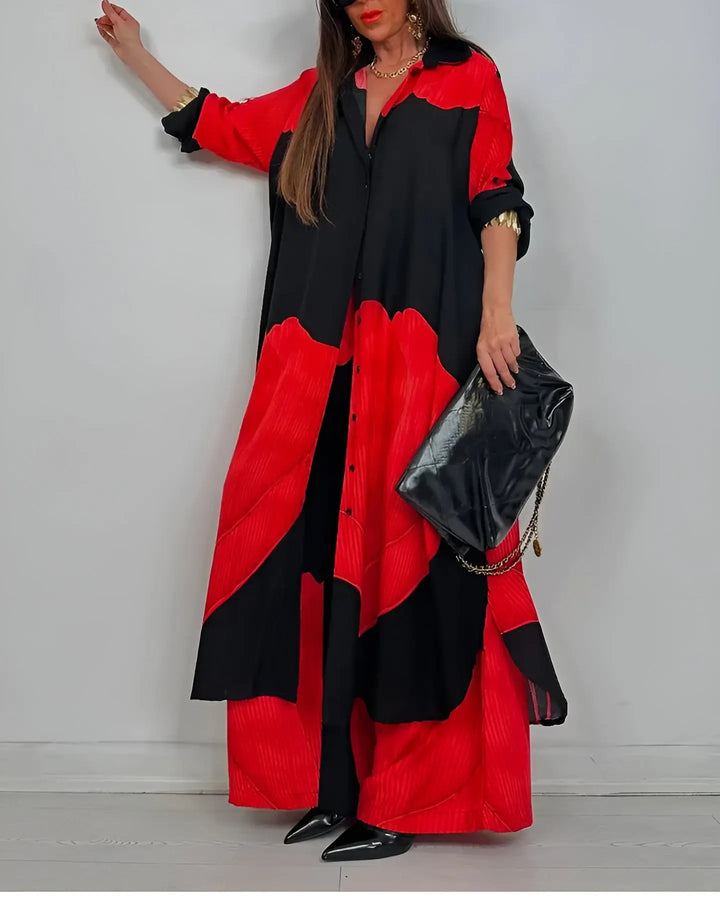VELISSIA™ | Flowy Boho-Style Set – Elegance & Comfort