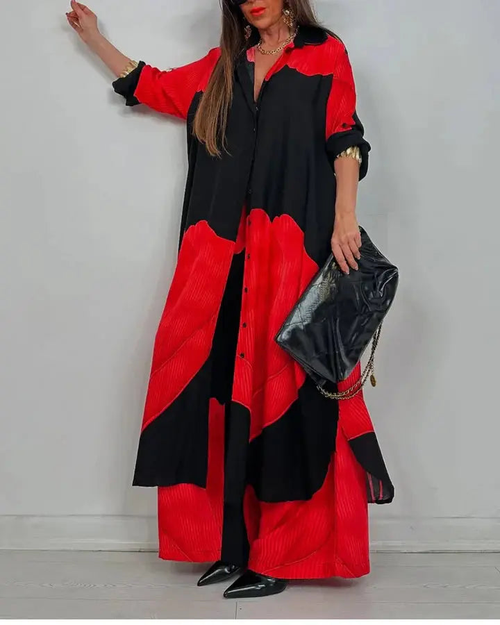 VELISSIA™ | Flowy Boho-Style Set – Elegance & Comfort