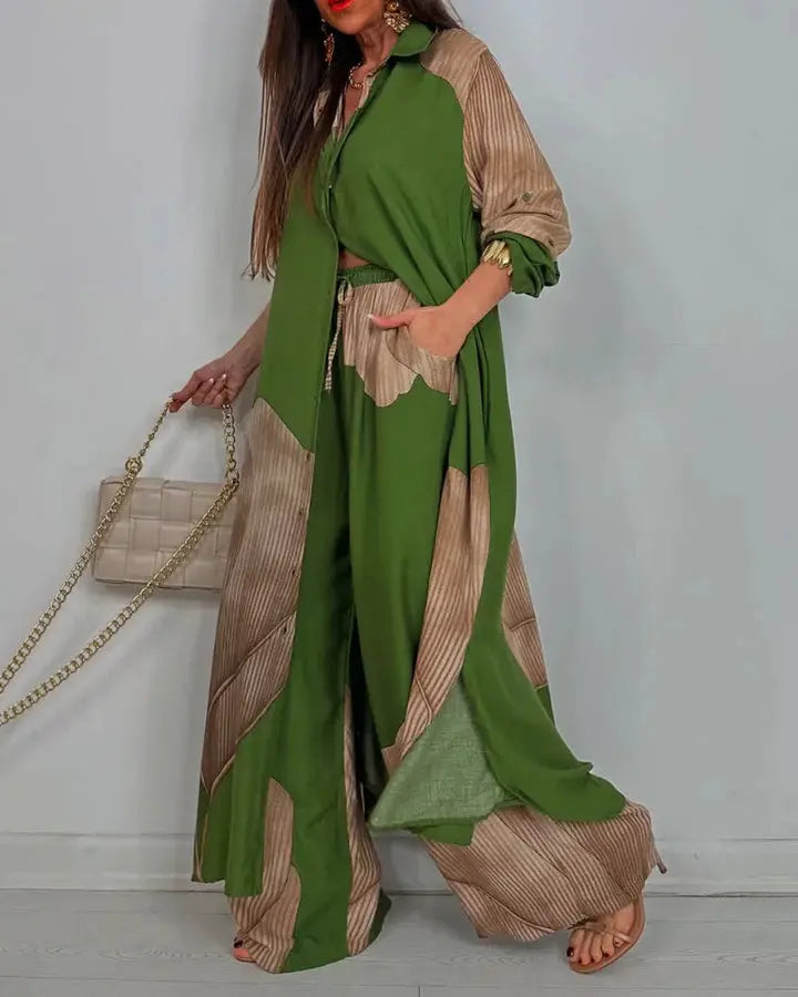 VELISSIA™ | Flowy Boho-Style Set – Elegance & Comfort