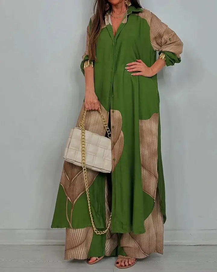 VELISSIA™ | Flowy Boho-Style Set – Elegance & Comfort