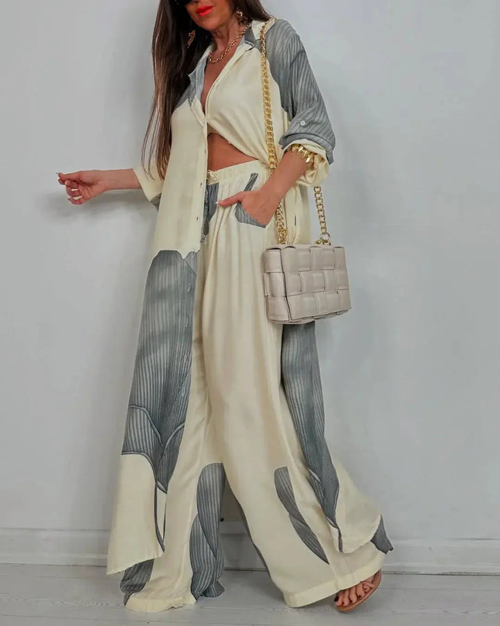 VELISSIA™ | Flowy Boho-Style Set – Elegance & Comfort