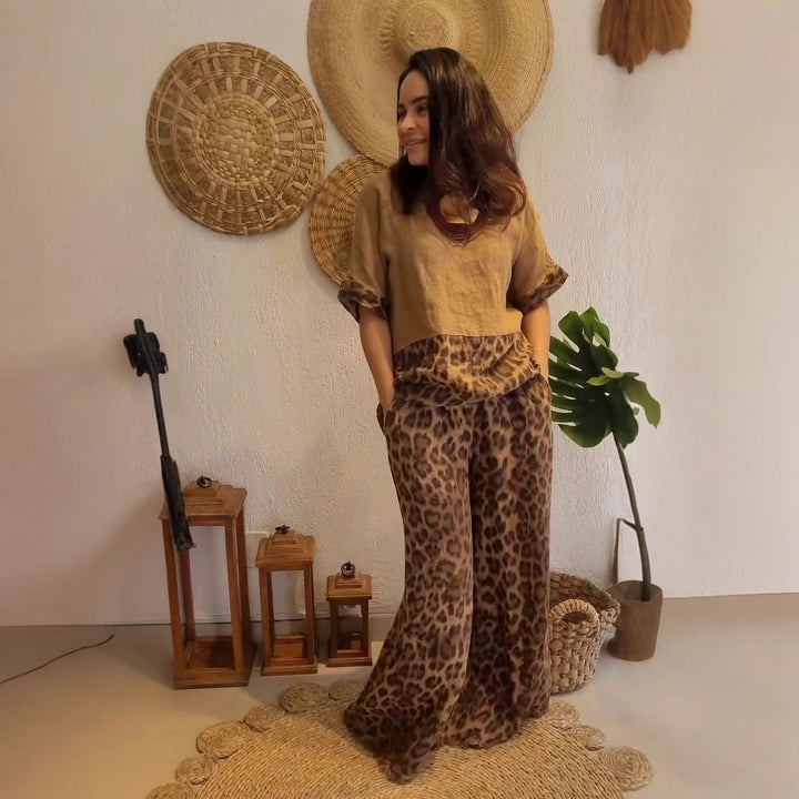 VELISSIA™ | “Sauvage Chic” Set – Wild Elegance & Natural Comfort