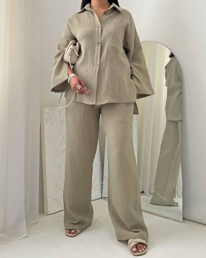 VELISSIA™ | Casual Quilted Cotton Set