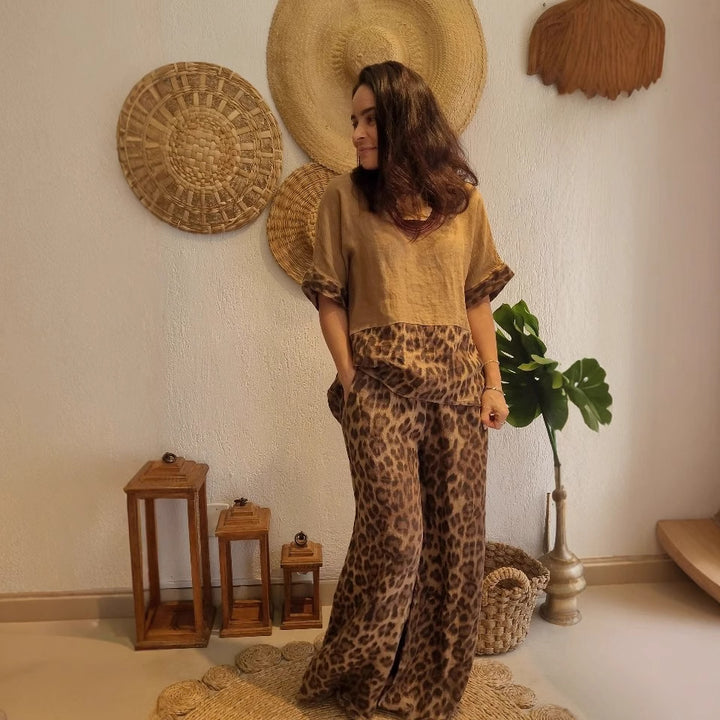 VELISSIA™ | “Sauvage Chic” Set – Wild Elegance & Natural Comfort