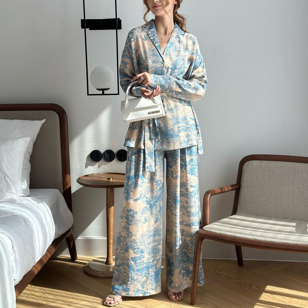 VELISSIA™ | Pastel Elegance Set – Soft Blue & Satin Harmony