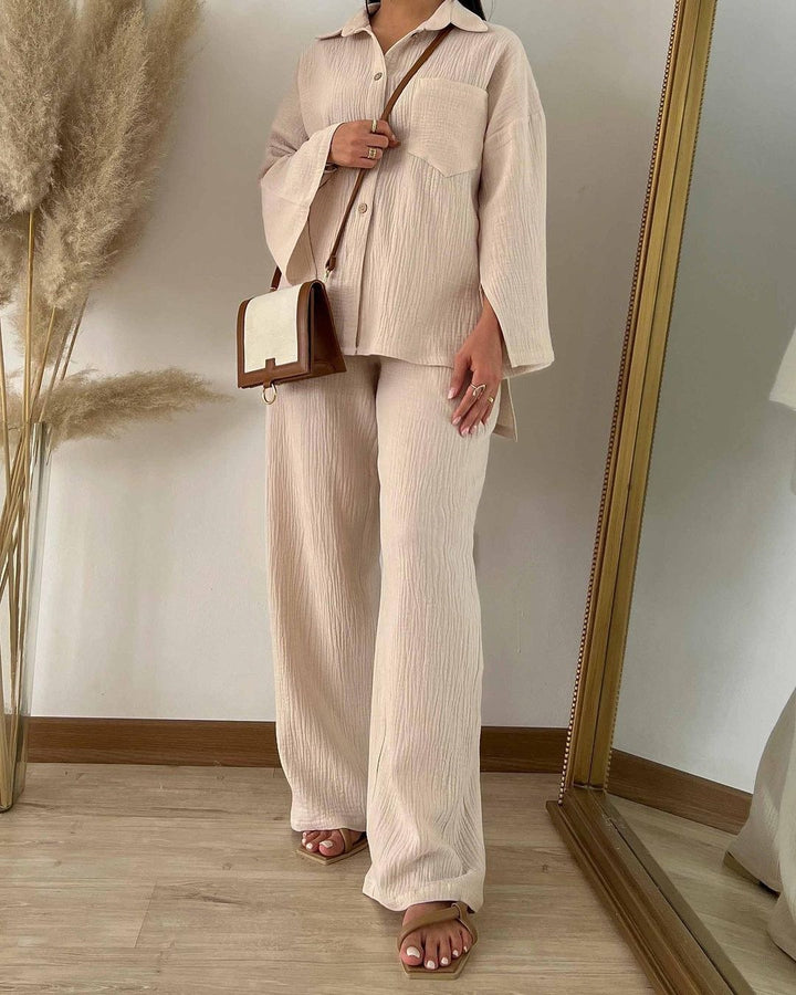 VELISSIA™ | Casual Quilted Cotton Set