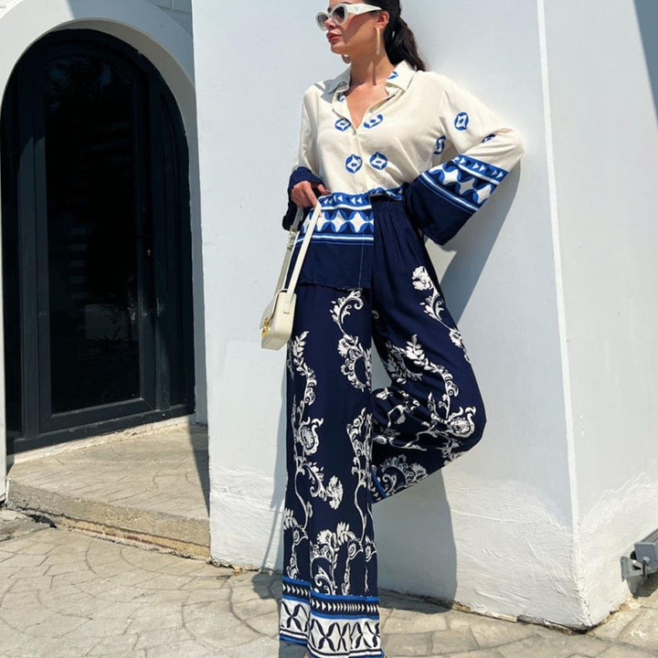 VELISSIA™ | Bohemian Elegance Set – Majorelle Blue
