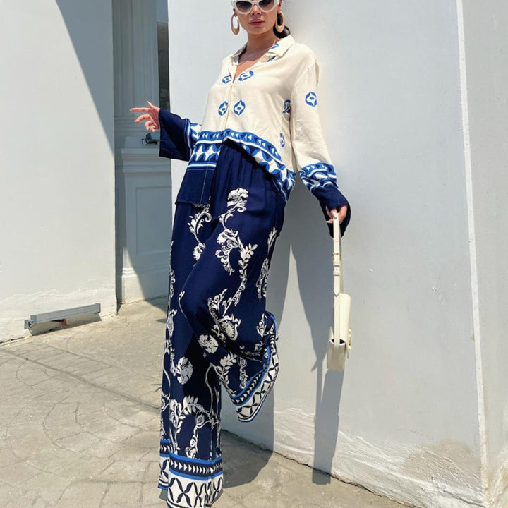 VELISSIA™ | Bohemian Elegance Set – Majorelle Blue