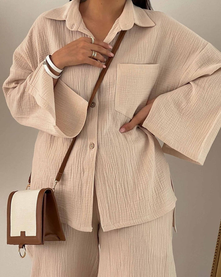 VELISSIA™ | Casual Quilted Cotton Set